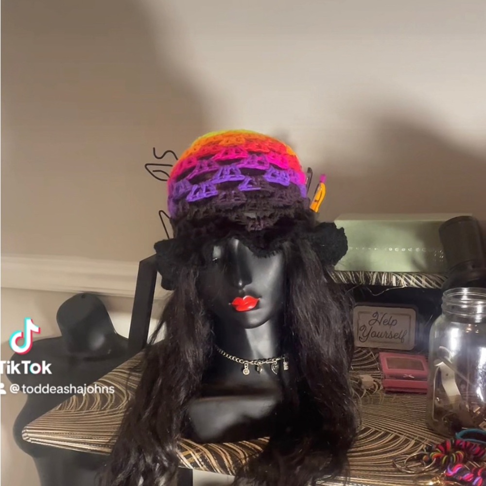 Colorful Crochet Hat